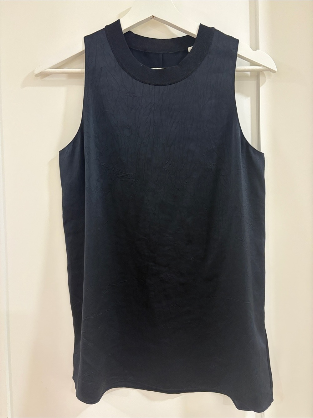 Vince Black Sleeveless Shell Top